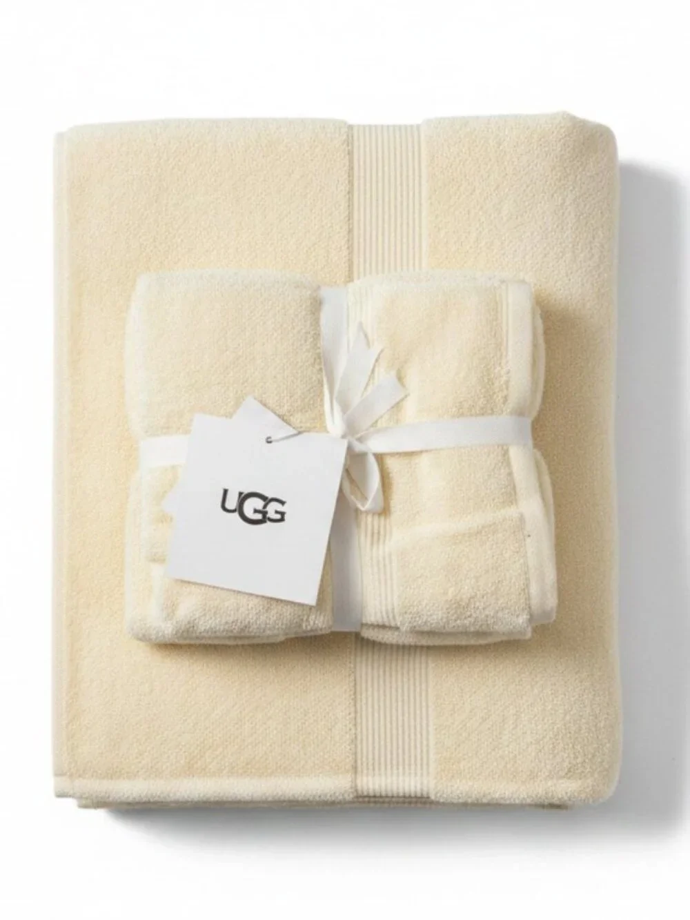 UGG Towels Set of 4 towels 100% Organic Cotton 2 Hand 2 Bath Towel 30''×54